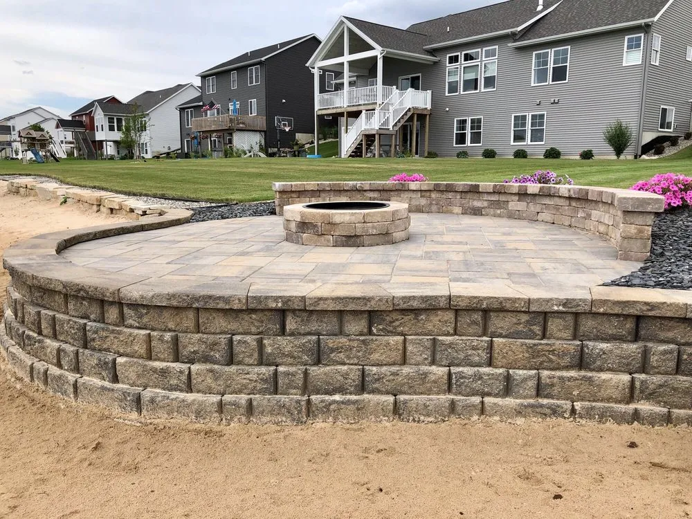 Reliable landscape installation for year-round maintenance in Grandville, MI by DeHamer Landscaping