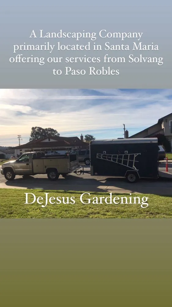 Reliable lawn mowing service in Santa Maria, CA - DeJesus Gardening