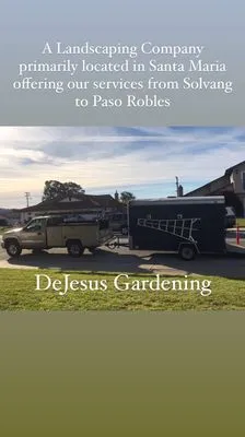 DeJesus Gardening Logo