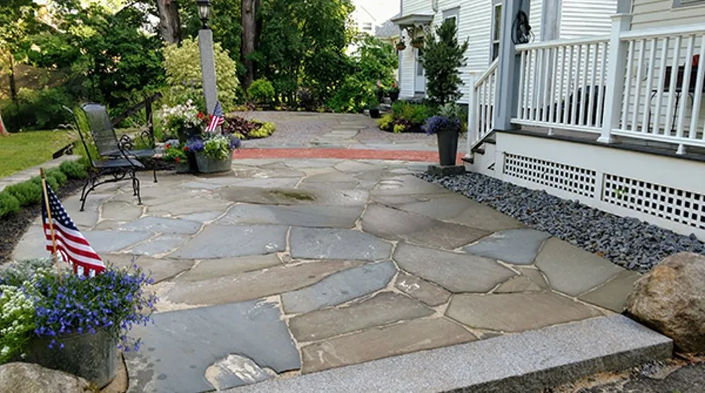 Custom landscaping services in Concord, NH by DeJohn Landscaping