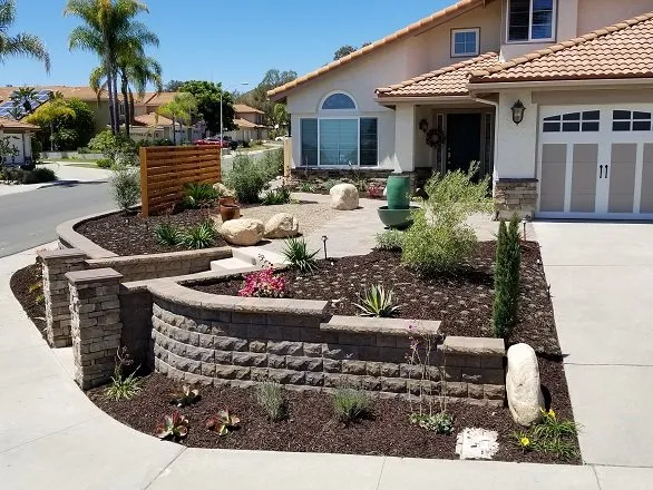 Professional landscape installation in San Diego, CA - Del Mar Landscapes