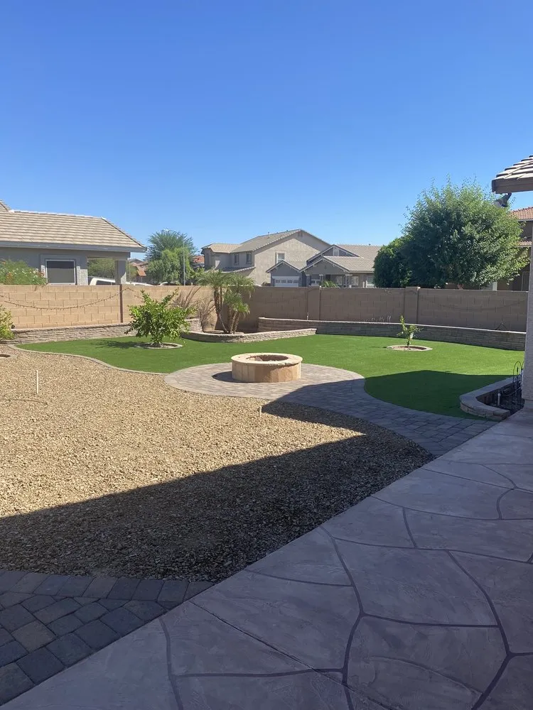 Custom garden landscaping in Wittmann, AZ - Del Sol LandscapIng & Hardscape