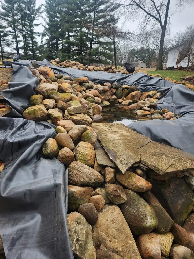 Custom landscape installation in Elkhart, IN - Del Toro's Landscaping Services