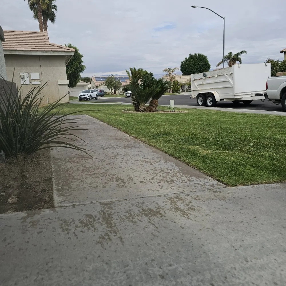 Local yard cleanup service in Cathedral City, CA by Del Villal Gardening