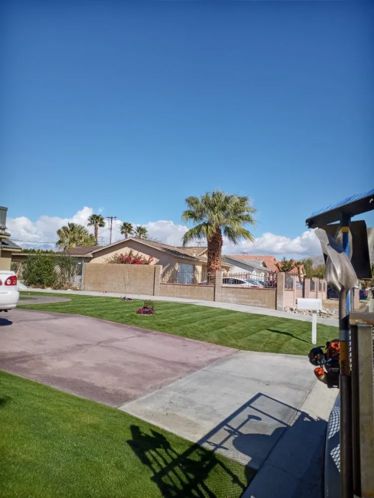 Trusted outdoor landscaping in Cathedral City, CA - Del Villal Gardening