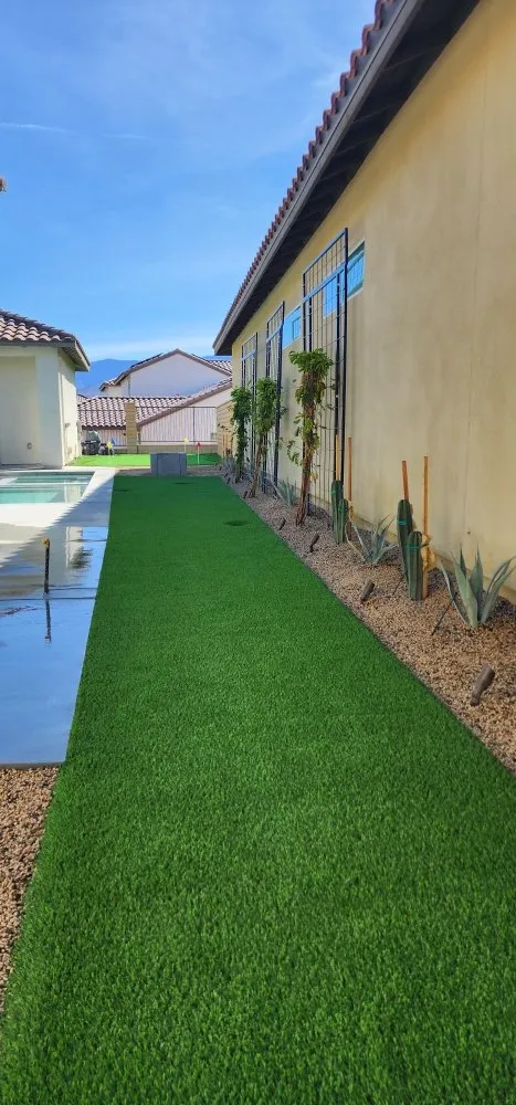 Custom garden landscaping for beautiful yards across Cathedral City, CA - Del Villal Gardening