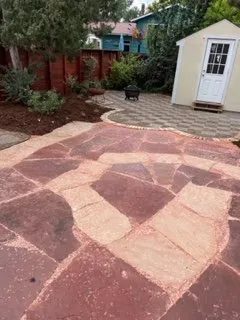 Local landscape installation in Fort Collins, CO - Delacruz