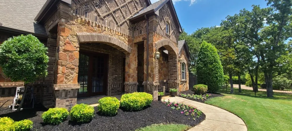 Affordable residential landscaping in Fort Worth, TX by Delaney's Lawn Care