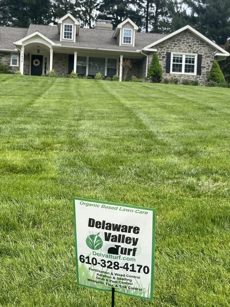 Professional landscape design with custom design across Broomall, PA - Delaware Valley Turf
