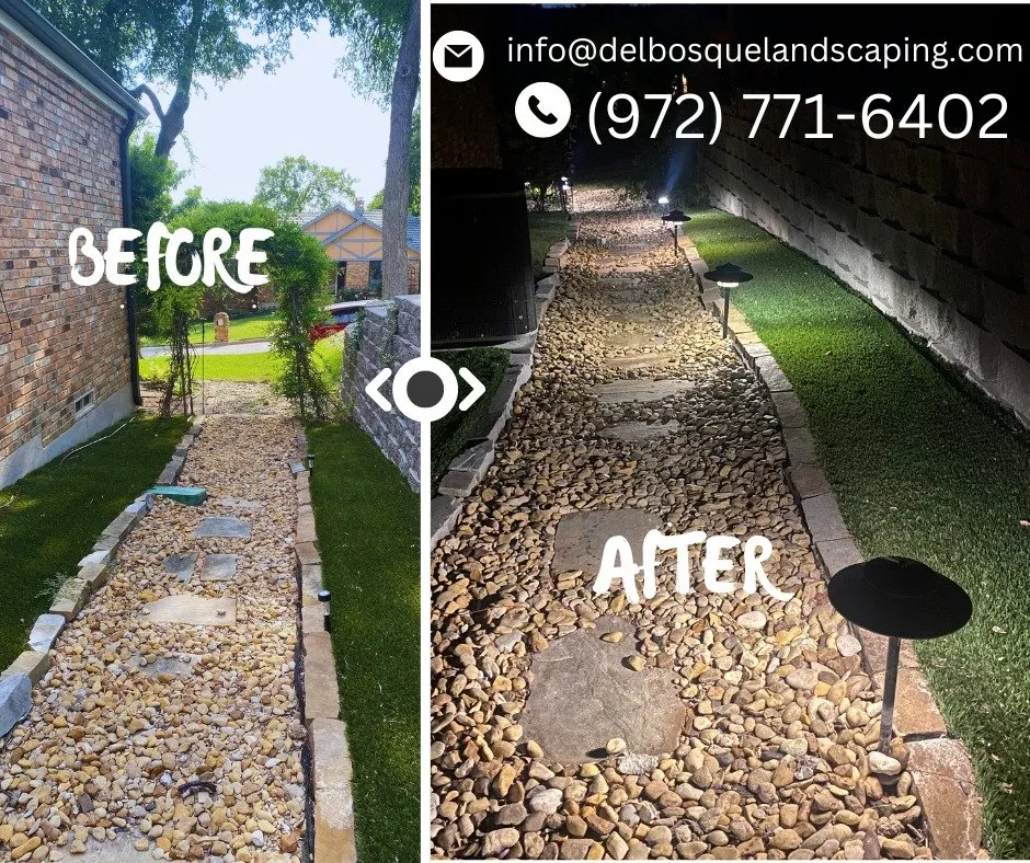 Trusted outdoor landscaping near you in Rockwall, TX by DelBosque Landscaping