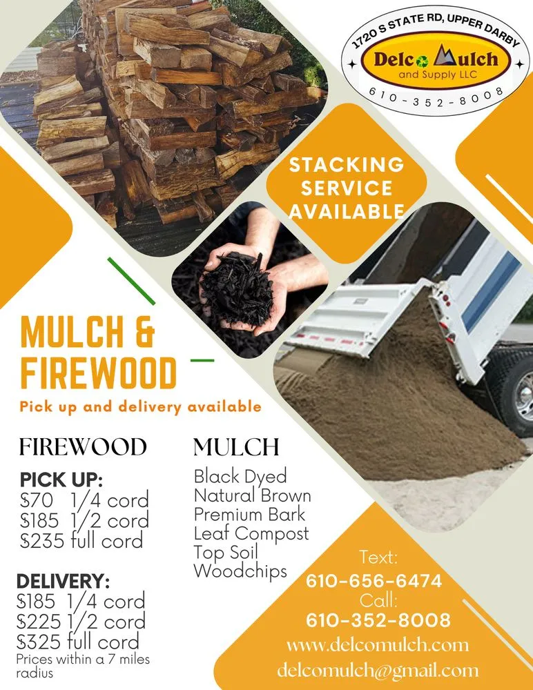 Local outdoor landscaping for homes in Upper Darby, PA by Delco Mulch and Supply