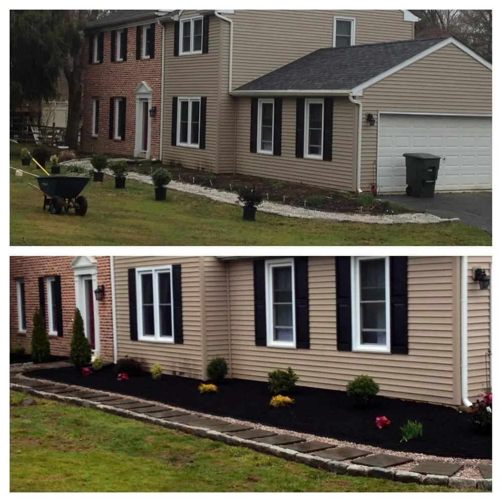 Affordable lawn mowing service for outdoor upgrades across Aston, PA - Delco Pro Landscaping