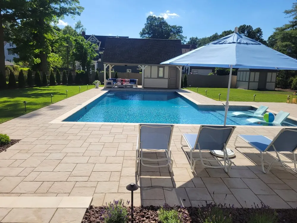 Professional outdoor landscaping in Springfield, MA by Deleon Hardscapes