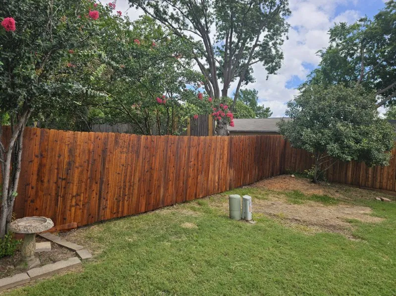 Custom garden landscaping for residential properties across White Settlement, TX - DeLeon Landscape