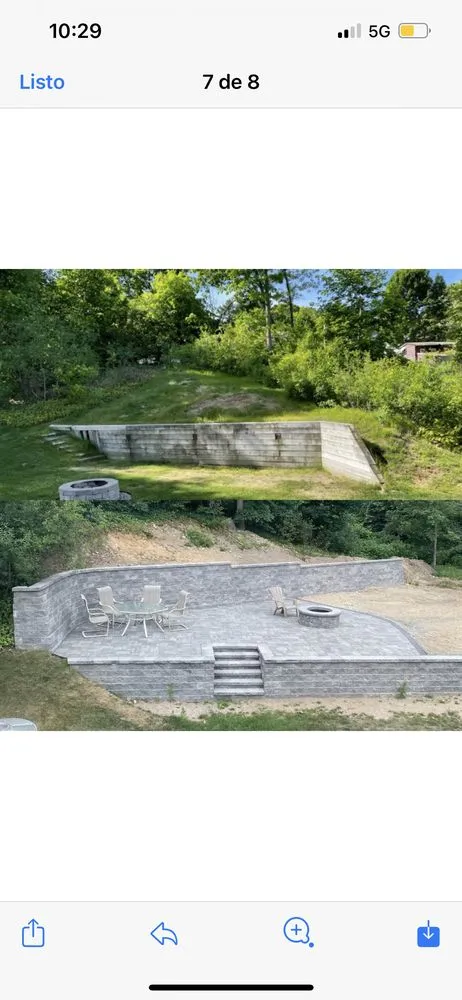 Local lawn care service for residential properties in Lynn, MA by Deleon landscaping & construction