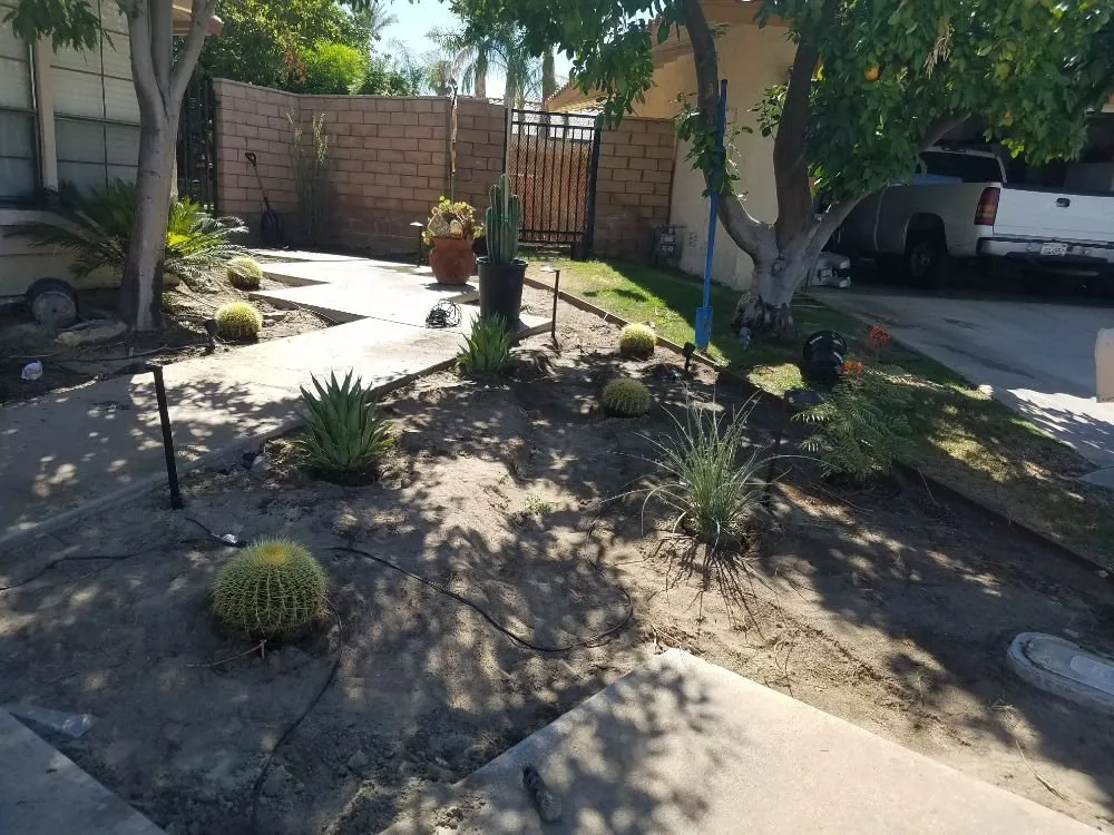 Local outdoor landscaping in Thousand Palms, CA by Delgado Landscape And Tree Service