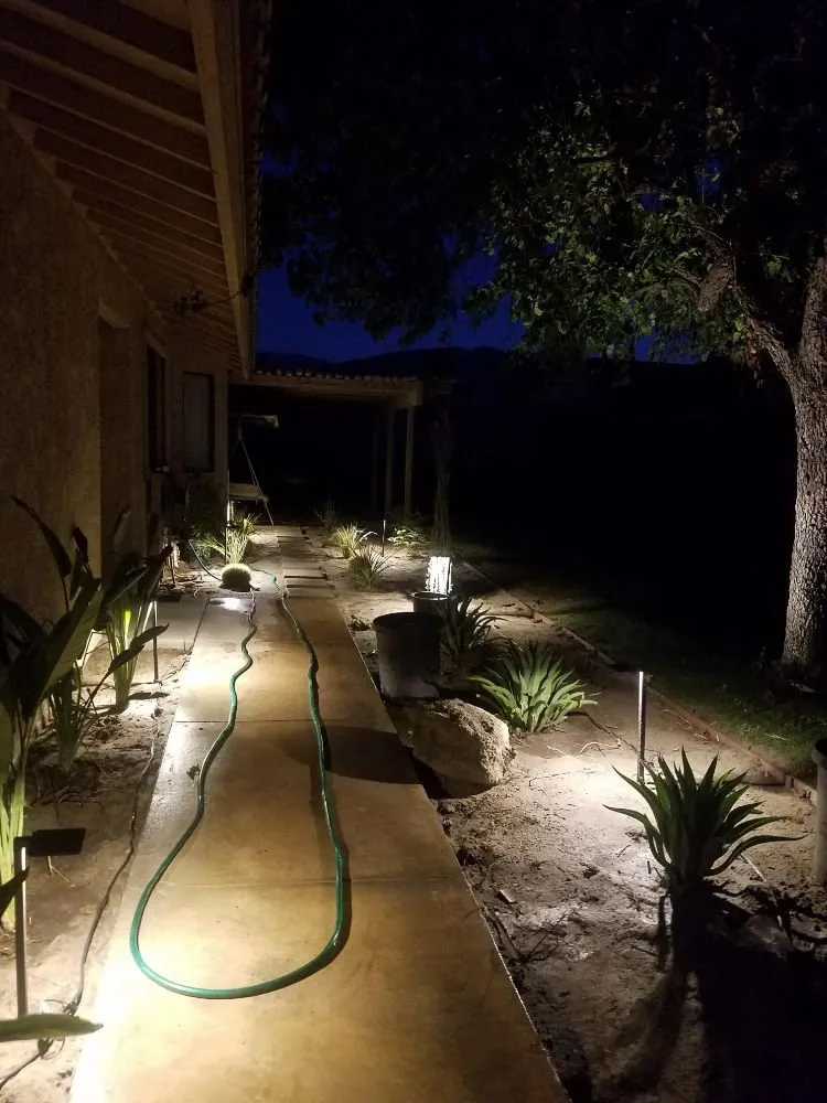 Custom landscape installation for homes in Thousand Palms, CA by Delgado Landscape And Tree Service