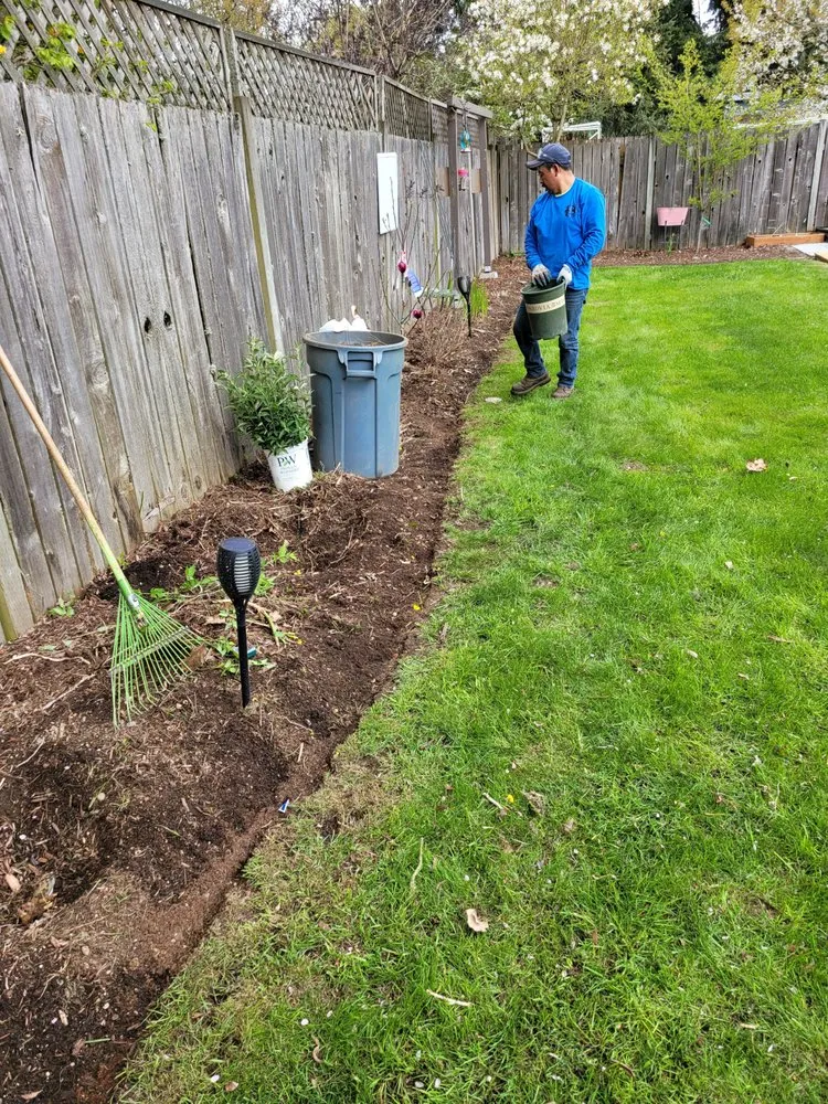 Custom lawn mowing service in Auburn, WA by Delgado Landscaping