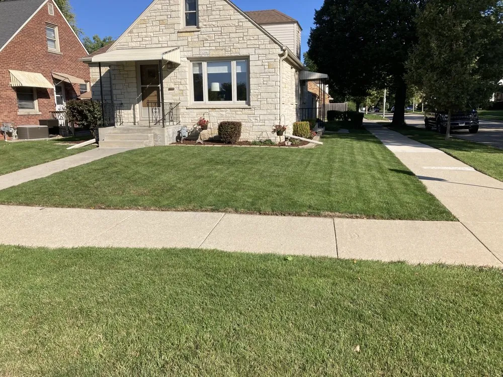 Trusted lawn mowing service near you in Milwaukee, WI by Delgado Lawn Care Company & More