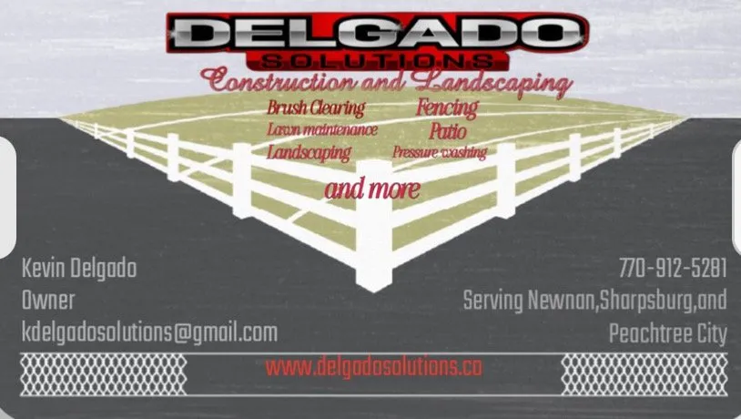 Custom garden landscaping near you in Sharpsburg, GA by Delgado Solutions