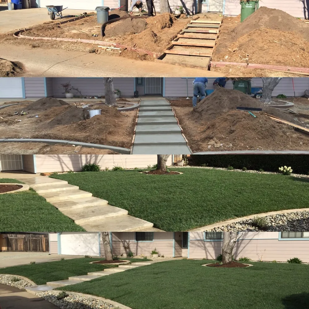 Local garden landscaping in Redding, CA - Delgado Yard Maintenance