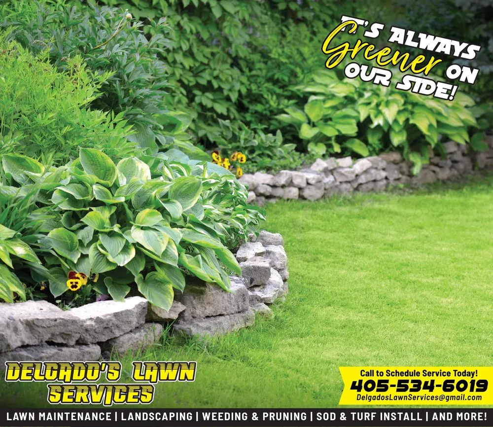 Professional landscaping services near you in Oklahoma City, OK by Delgado’s Lawn Services