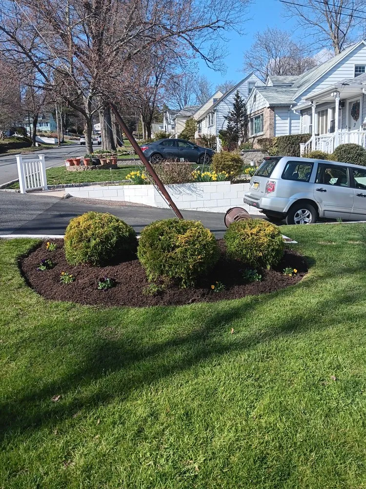 Professional landscape installation for year-round maintenance in Parsippany, NJ by Delia Brother's Landscaping