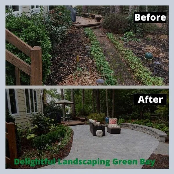 Affordable lawn care service for homes in Green Bay, WI by Delightful Landscaping