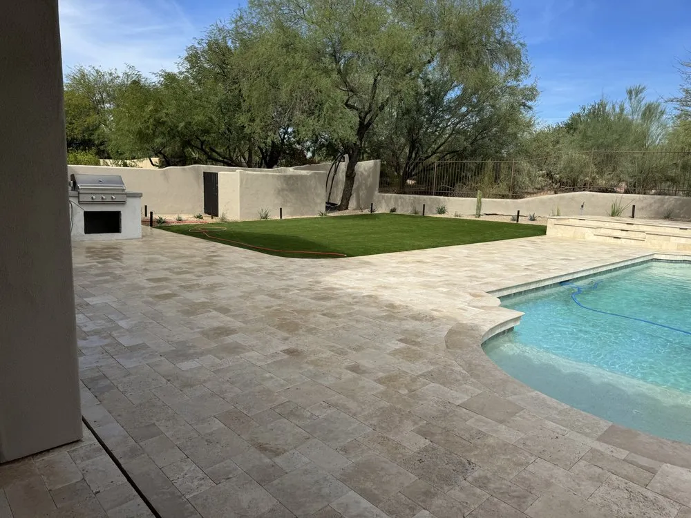 Expert residential landscaping for beautiful yards in Phoenix, AZ by Delmar Landscaping