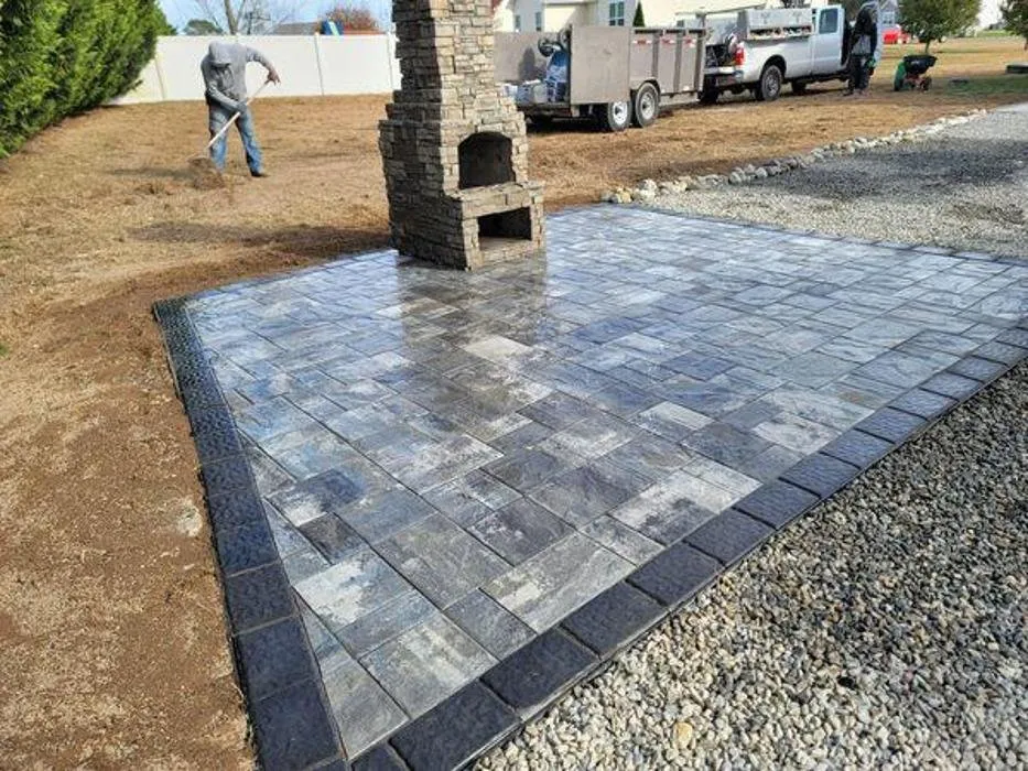 Custom yard cleanup service in Millville, DE by Delmarva Landscape Solutions