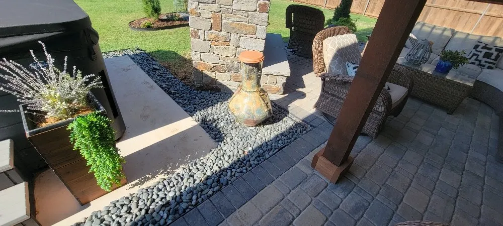 Expert outdoor landscaping in Newcastle, OK - DeLoera Total Lawncare