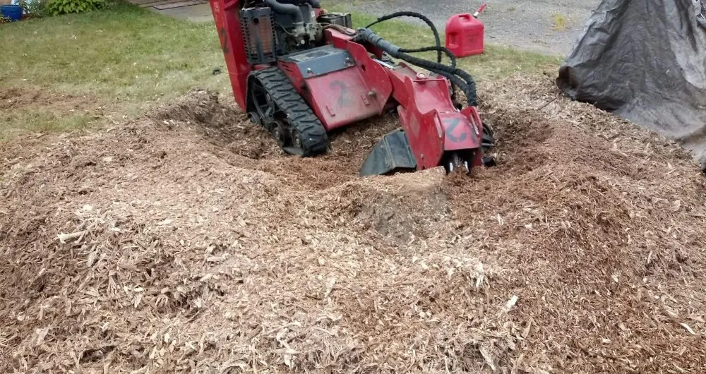 Custom landscape installation in Springfield, OH by Delong Forestry & Landscaping