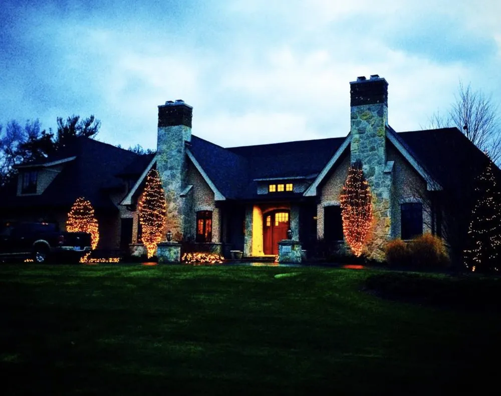 Local garden landscaping with custom design in Birmingham, MI by Delong Landscaping