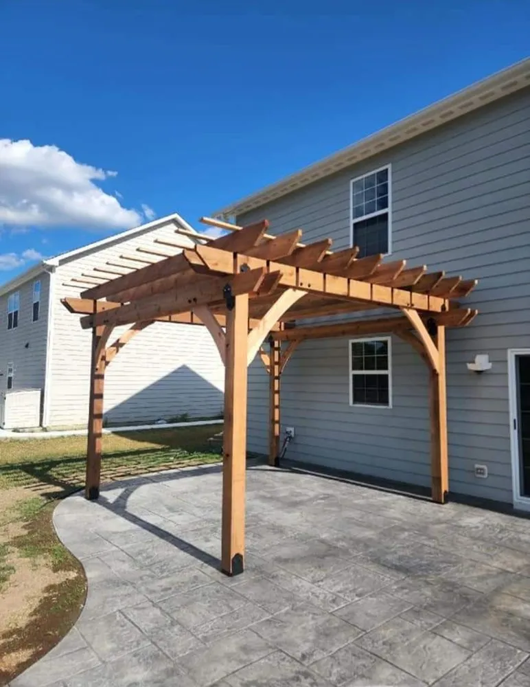 Local landscape installation in Noblesville, IN by Delong Landscaping