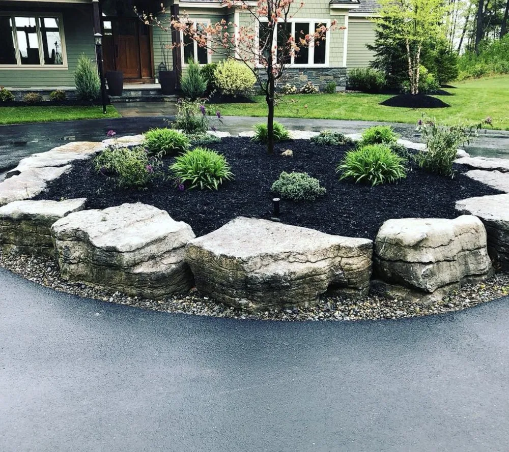 Affordable landscape installation in Schenectady, NY by DeLorenzo Landscaping