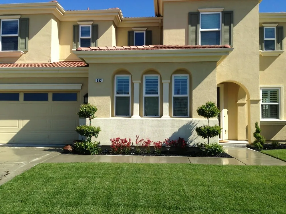 Local landscape installation in Stockton, CA - Delta Bluegrass Company