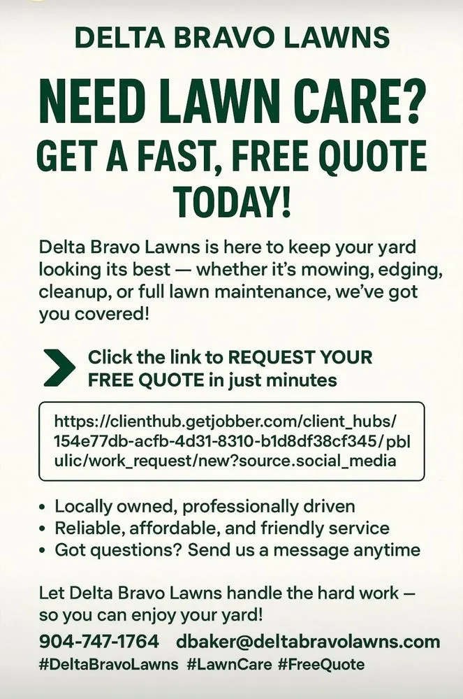 Custom yard cleanup service near you in Middleburg, FL by Delta Bravo Lawns