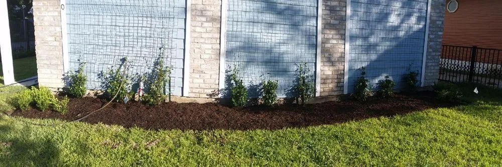 Expert residential landscaping in Houston, TX by Delta Lawn Service