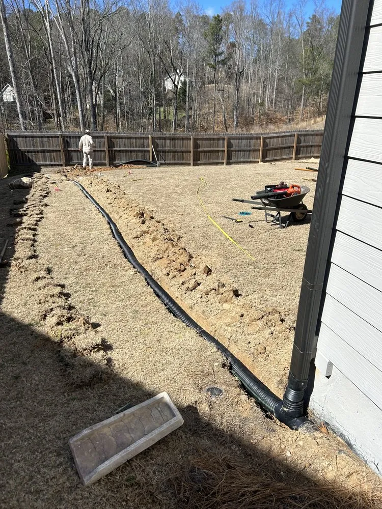 Professional yard cleanup service in Bethlehem, GA by DeltaScapes Landscape Group