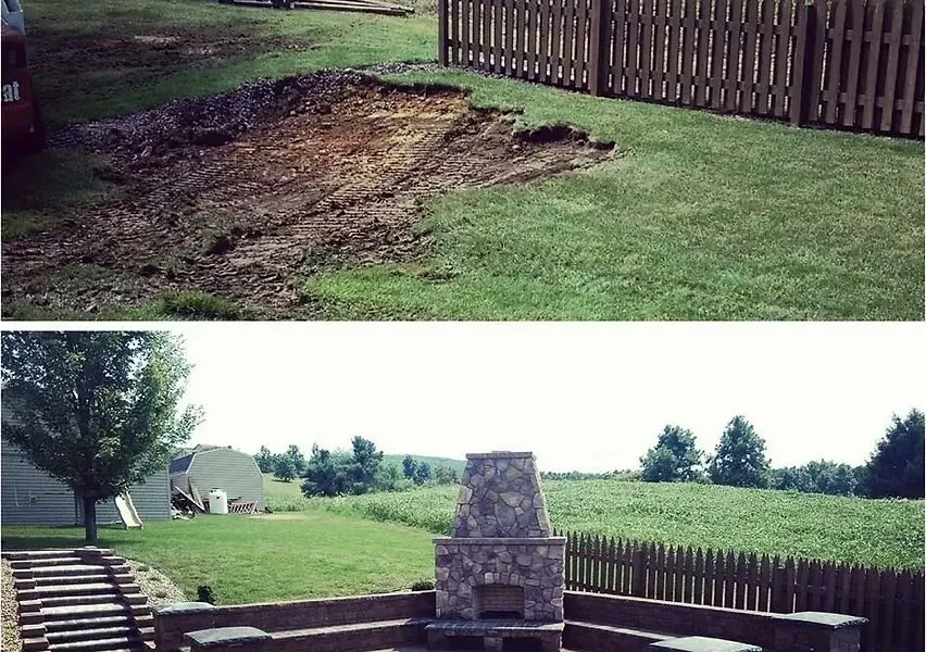 Reliable yard maintenance in Coopersburg, PA by DeLuca Construction & Landscaping