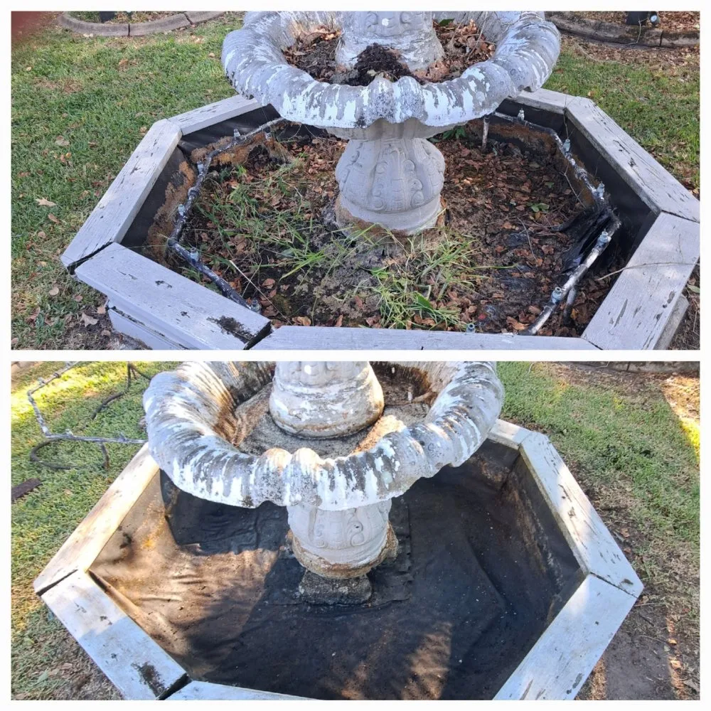 Professional yard maintenance with custom design across New Orleans, LA - Deluxe Landscaping And Handyman Services