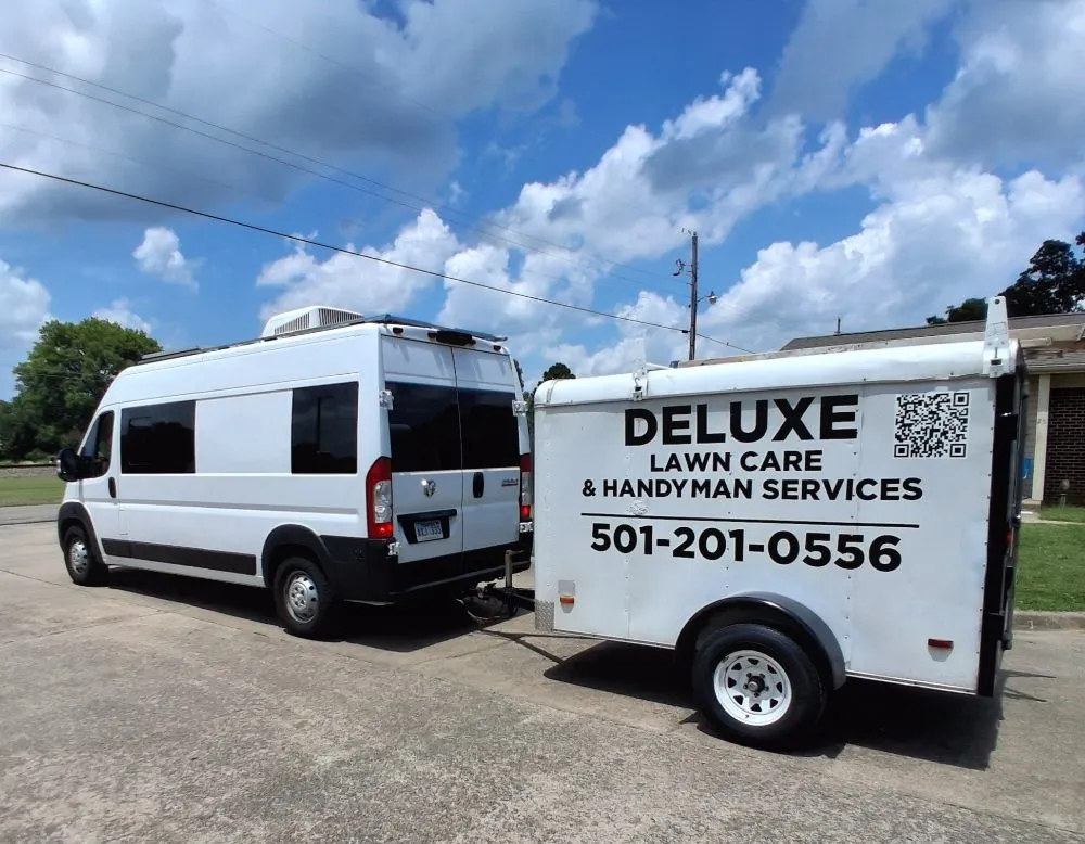 Affordable landscape design for residential properties across Bradford, AR - Deluxe Lawn Care & Handyman Services