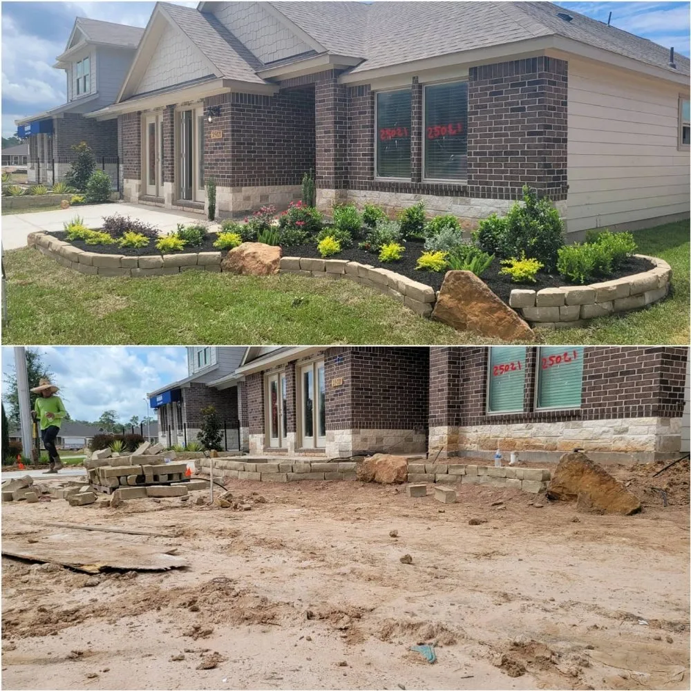 Local landscape design in Cypress, TX by Deluxscapes