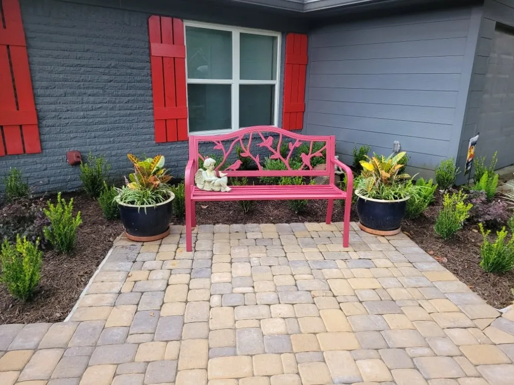 Local lawn care service for residential properties in Cypress, TX by Deluxscapes