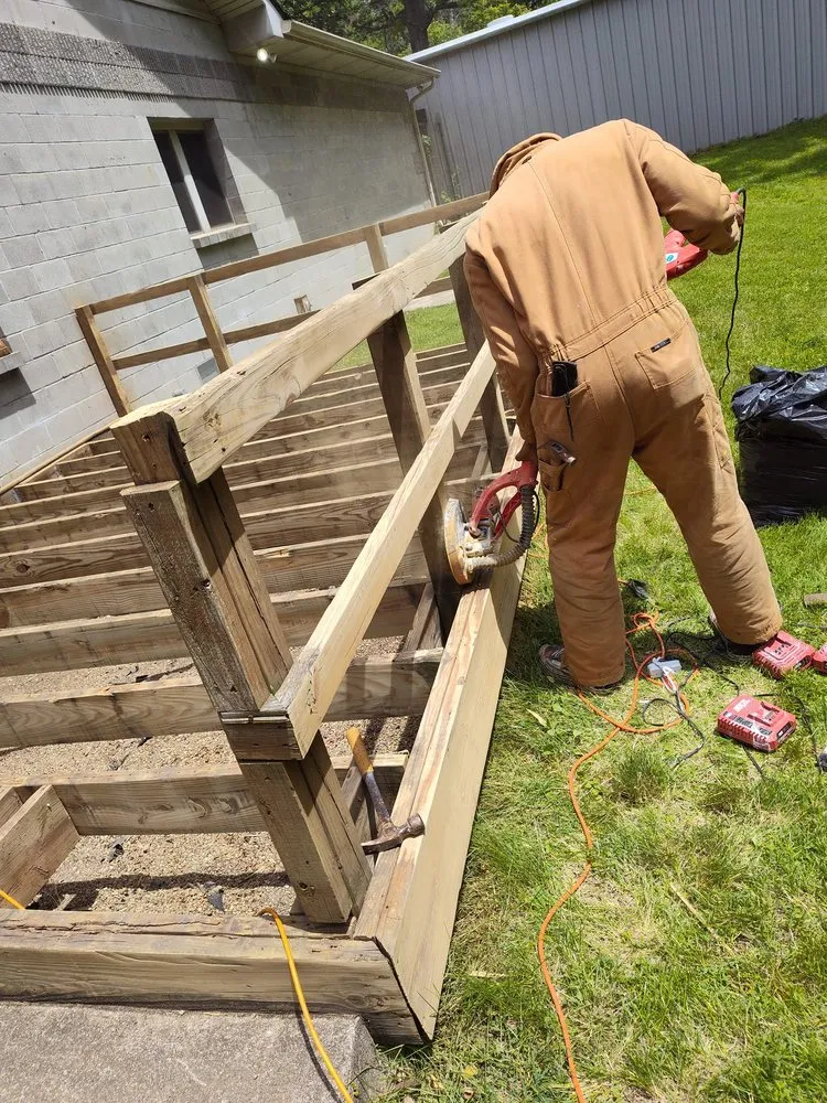 Local outdoor landscaping with custom design in Daleville, IN by Delva Multi Services