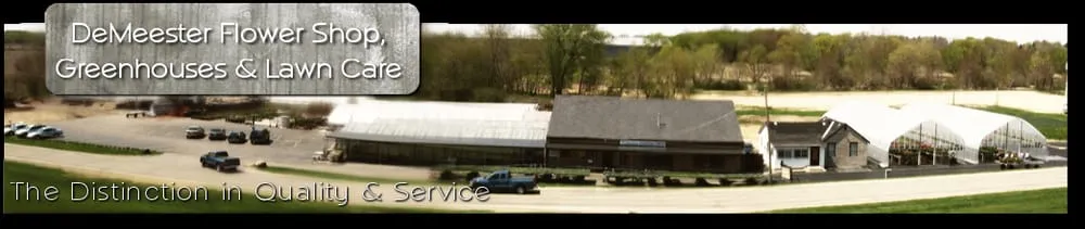 Professional lawn mowing service for homes in Freeport, IL by DeMeester's Greenhouse & Appleland Orchard