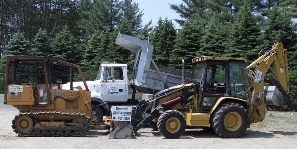Trusted yard maintenance with custom design across Turners Falls, MA - Demers Landscaping and Excavating