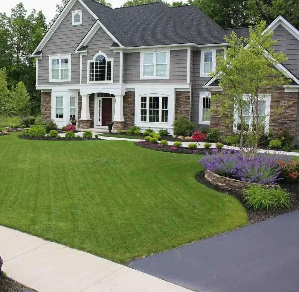 Custom yard maintenance for residential properties in Woodbridge, VA by Deming Lawn & Landscape