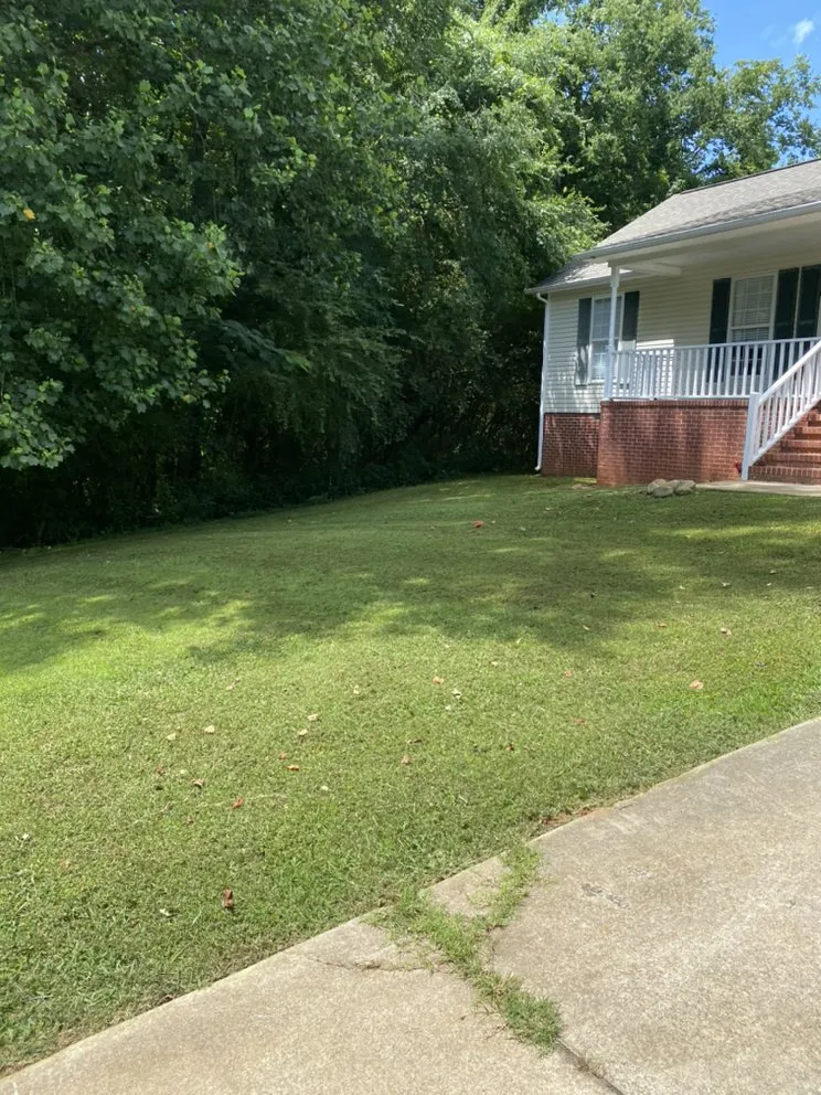 Custom lawn mowing service for residential properties in Athens, AL by Dempsey Boys Lawn Care