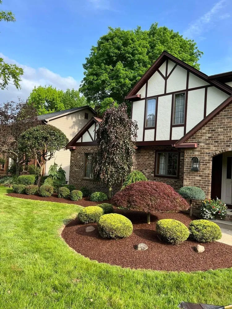 Custom garden landscaping for year-round maintenance across Youngstown, OH - Dempsey Landscape Services